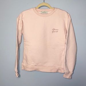MANSUR GAVRIEL sweatshirt pink